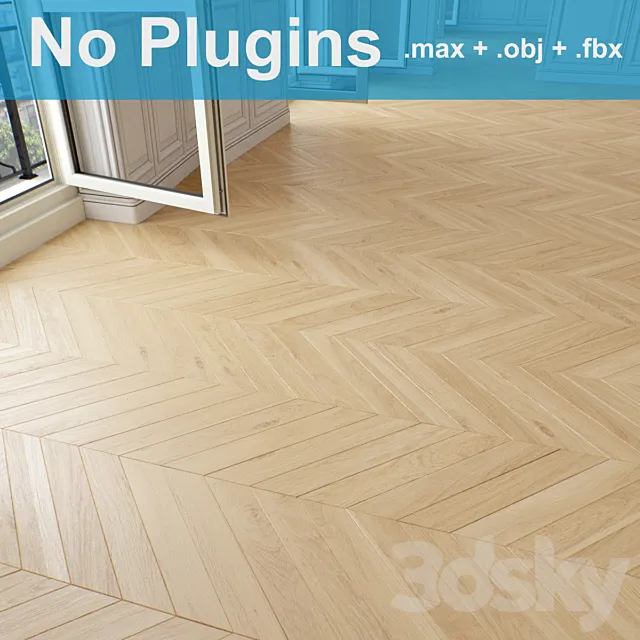Parquet 8-3-12 3D Model Parquet 8-3-12 3D Model
