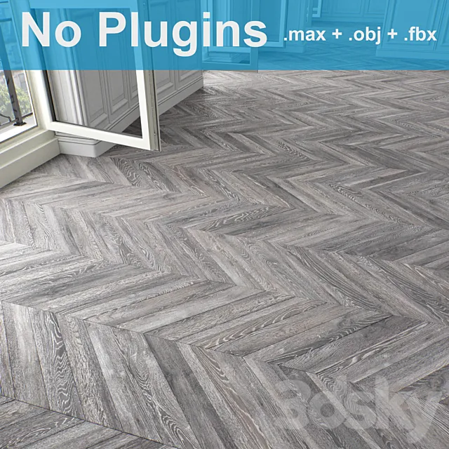 Parquet 8-3-4 3D Model Parquet 8-3-4 3D Model