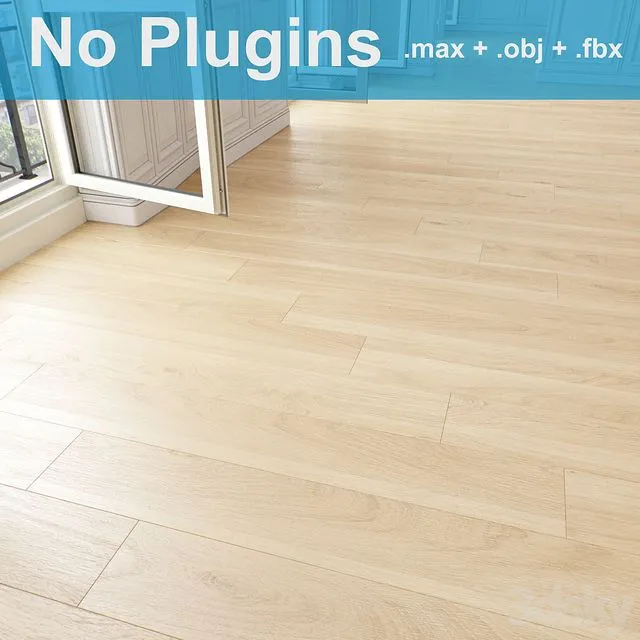 Parquet 8-6-12 3D Model Parquet 8-6-12 3D Model