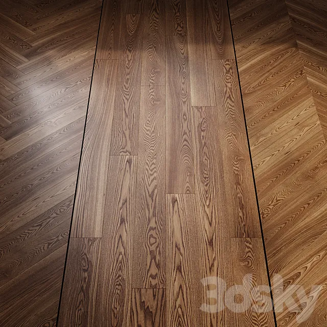 Parquet Ash Tiger’s Eye 3D Model