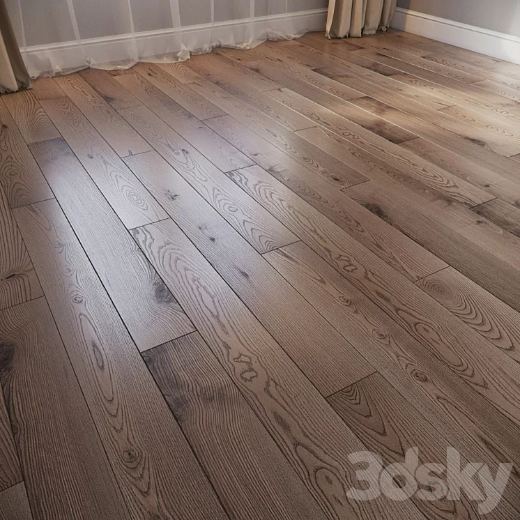 Parquet Barlinek Ash Hazelnut 3D Model