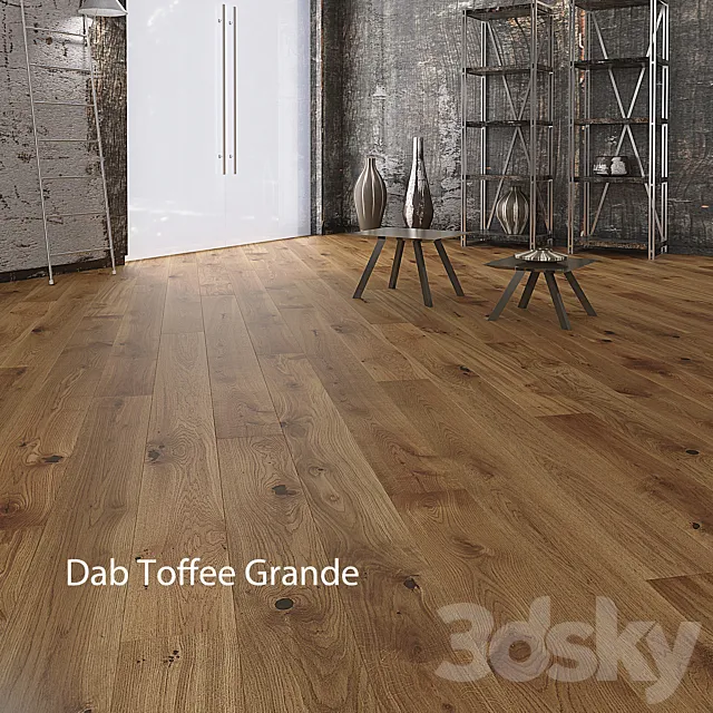 Parquet Barlinek DabToffee & Grissini Grande 3DModel Parquet Barlinek DabToffee & Grissini Grande 3DModel