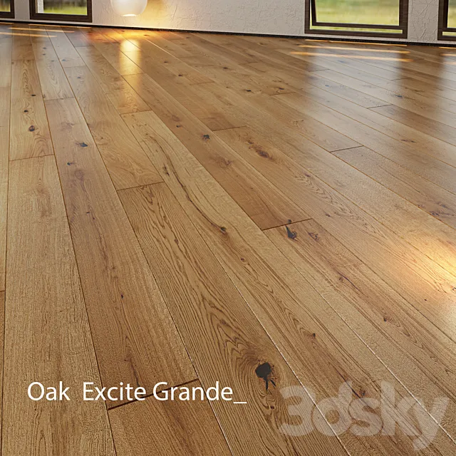 Parquet Barlinek Floorboard – Excite Grande 3DModel Parquet Barlinek Floorboard – Excite Grande 3DModel