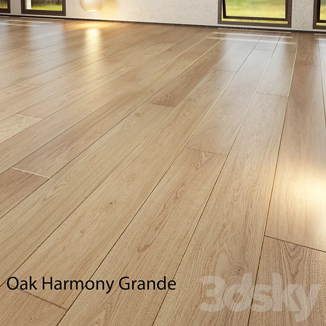 Parquet Barlinek Floorboard – Harmony Grande 3DModel Parquet Barlinek Floorboard – Harmony Grande 3DModel