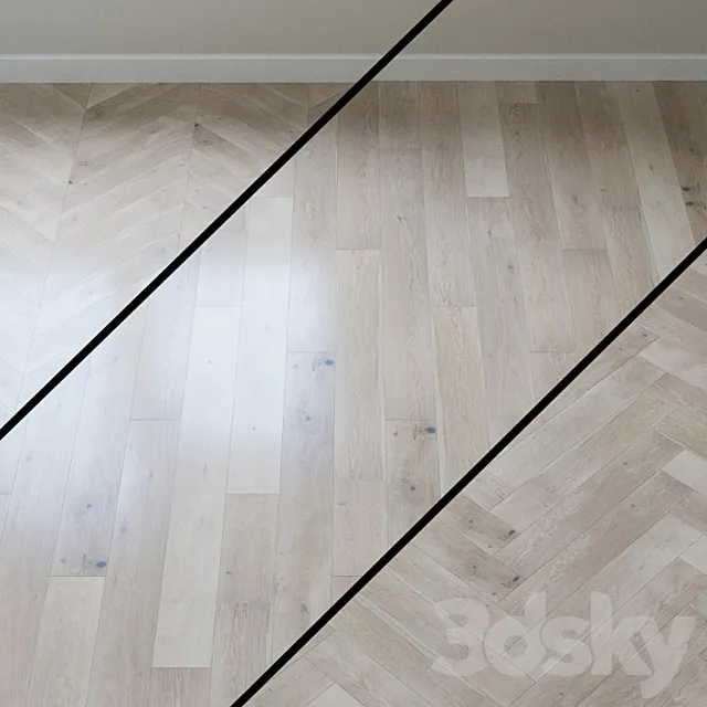 Parquet board Barlinek Senses Oak Touch 3D Model