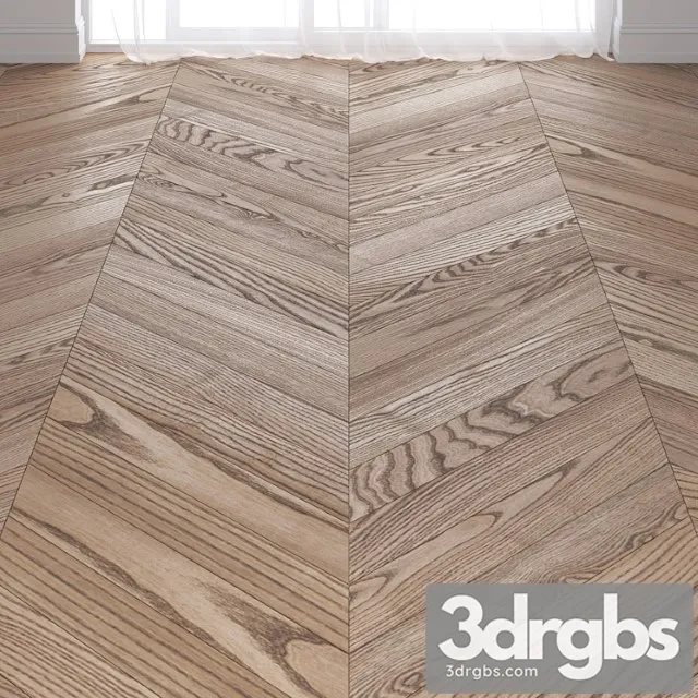 Parquet board focus floor ash cloudy 3D Model Download