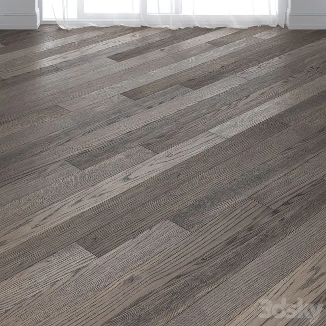 Parquet board Focus Floor Oak borax oil 3D Model