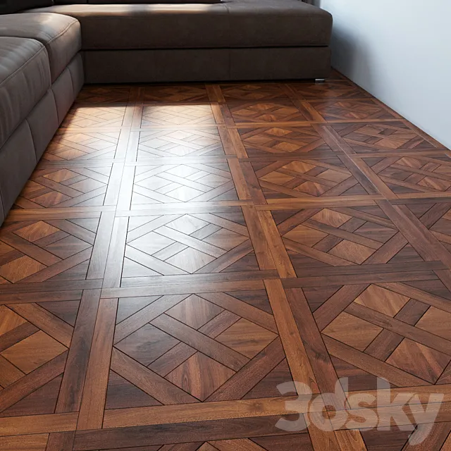 Parquet Brittany 3D Model Parquet Brittany 3D Model