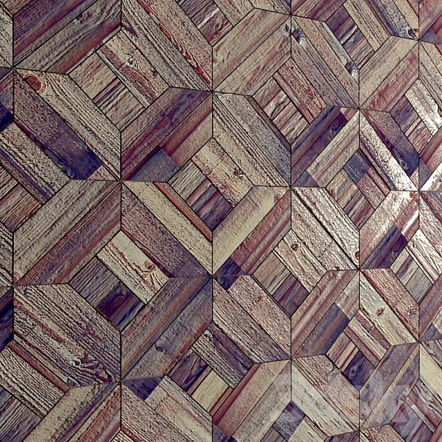 Parquet component 3D Model Parquet component 3D Model