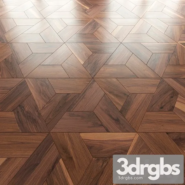 Parquet Coswick Trapeze 3D Model Download