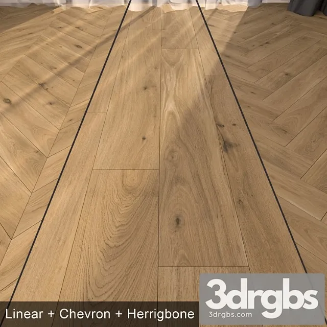 Parquet floor set 11 3D Model Download