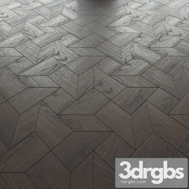 Parquet foglie d& 3D Model Download