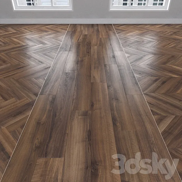 Parquet Italian walnut. 3 kinds: herringbone. linear. chevron. 3DModel Parquet Italian walnut. 3 kinds: herringbone. linear. chevron. 3DModel