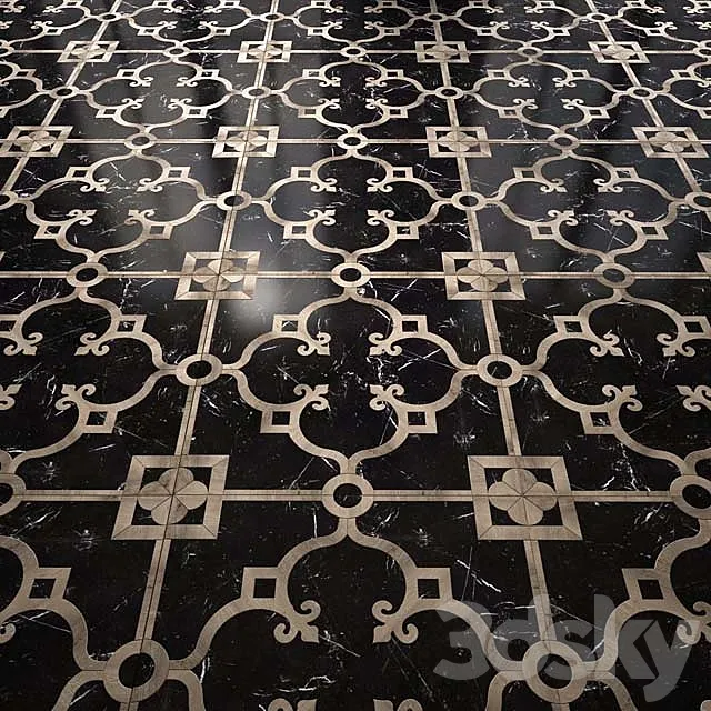 Parquet Ivassalletti. Model Aaron 3DModel