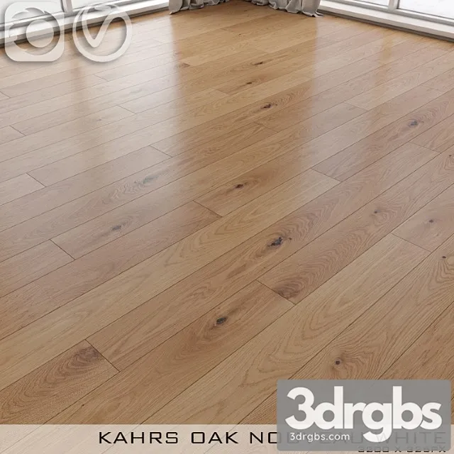 Parquet kahrs oak nouveau white 3D Model Download