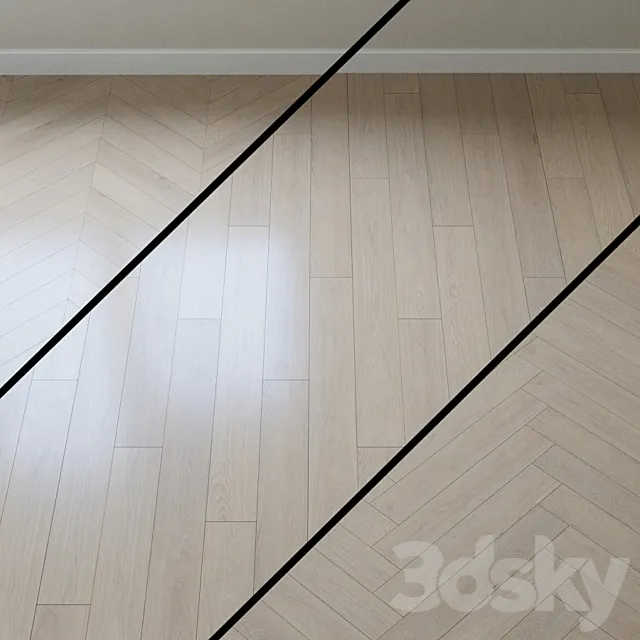 Parquet Krono Original Meridian oak 3D Model