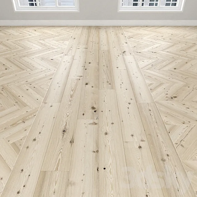 Parquet Larch is white 3 types. Christmas tree linear chevron. 3D Model Parquet Larch is white 3 types. Christmas tree linear chevron. 3D Model