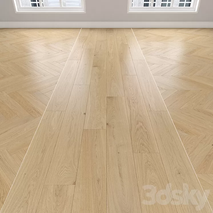 Parquet Oak 3D Model