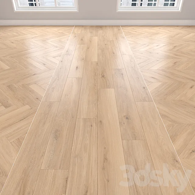 Parquet Oak 3D Model
