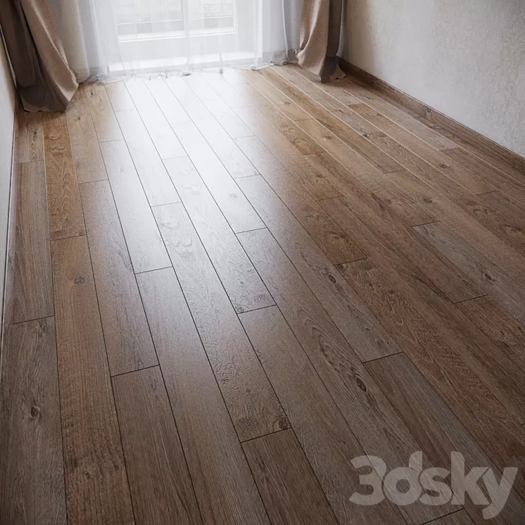 Parquet oak 3D Model