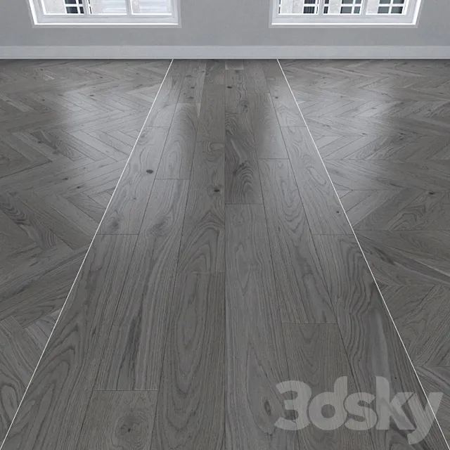 Parquet Oak gray. 3 types: herringbone. linear. chevron. 3DModel Parquet Oak gray. 3 types: herringbone. linear. chevron. 3DModel