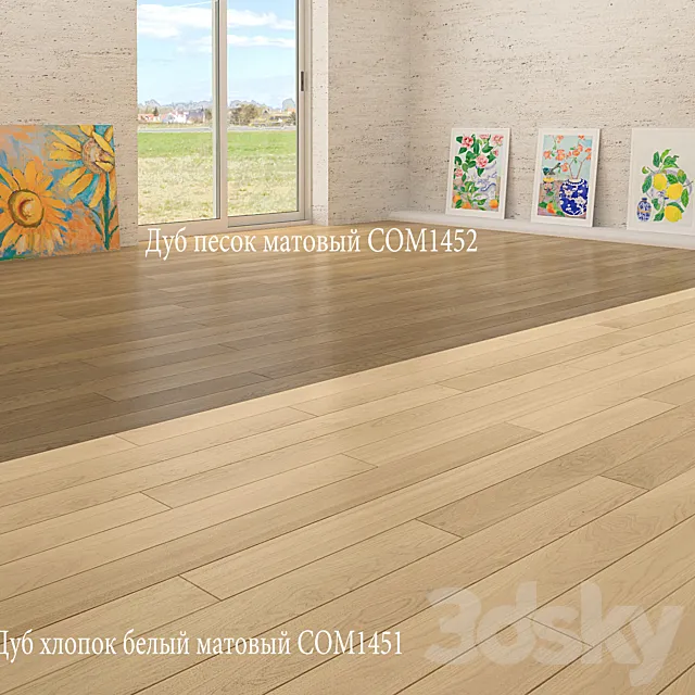 Parquet Quick-Step Compact COM1450-COM1451-COM1452-COM1453. 3D Model Parquet Quick-Step Compact COM1450-COM1451-COM1452-COM1453. 3D Model