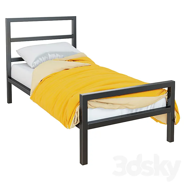 Parsons bed 3D Model Parsons bed 3D Model