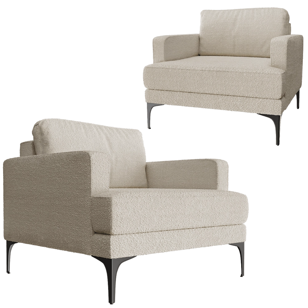 Partisan – Armchair Fisht 3D Model Partisan – Armchair Fisht 3D Model