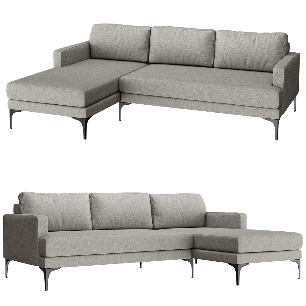 Partisan – Sofa Fisht Corner 3D Model