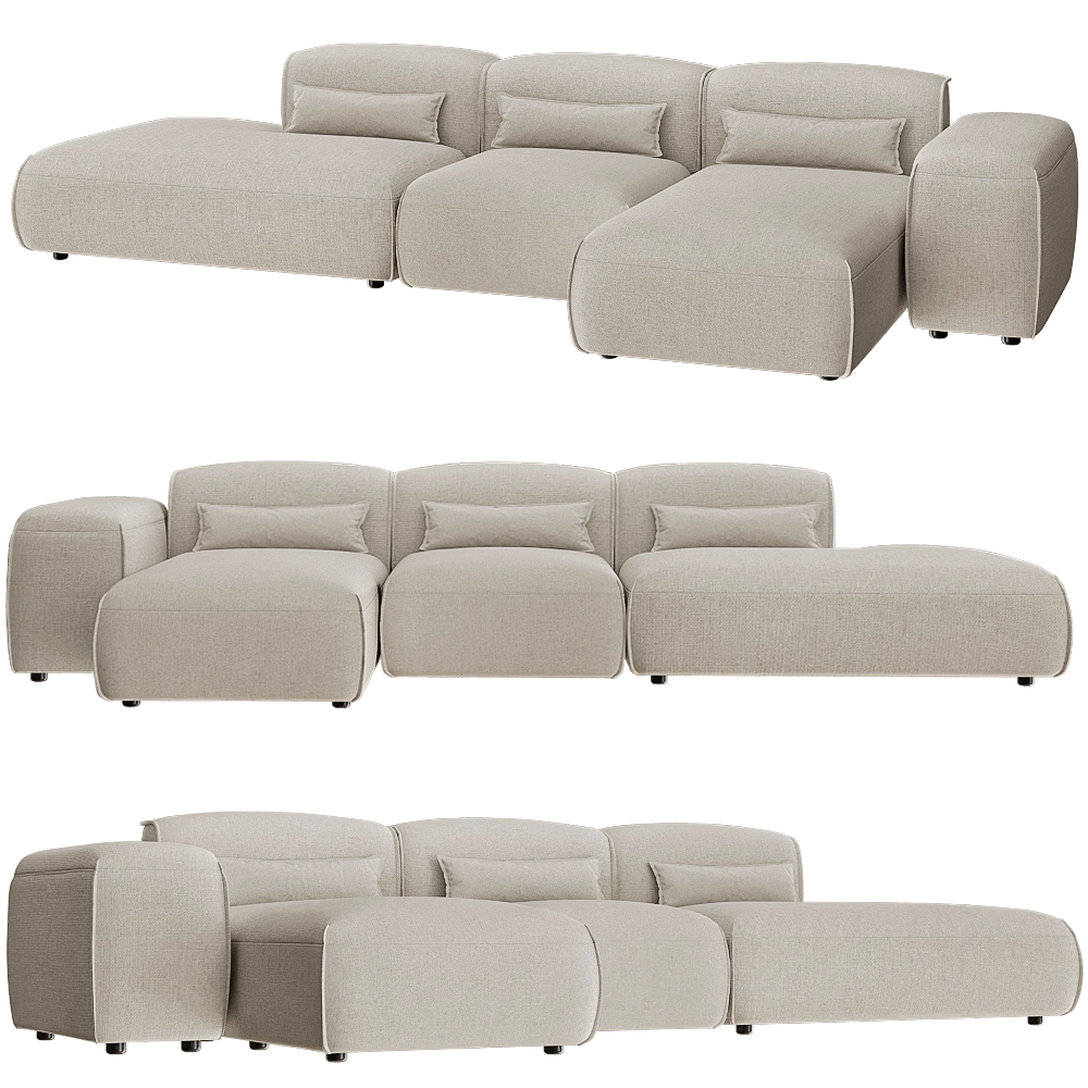 Partisan – Sofa Lapsi 3D Model