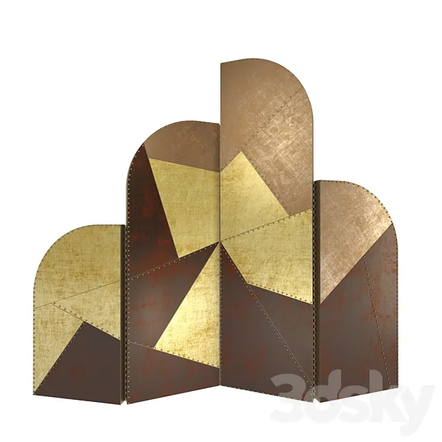 Partition Brabbu Canyon Screen 3D Model Partition Brabbu Canyon Screen 3D Model