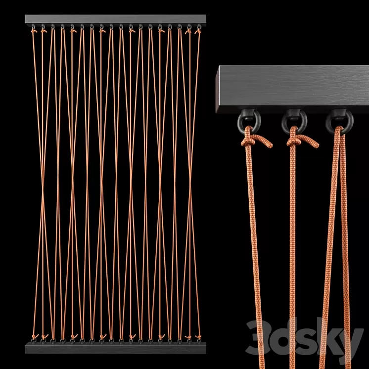 Partition of cables 3 3D Model