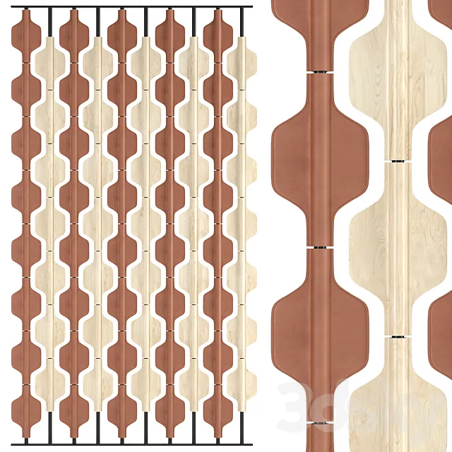 Partition wall RO By Mia Cullin 3D Model Partition wall RO By Mia Cullin 3D Model