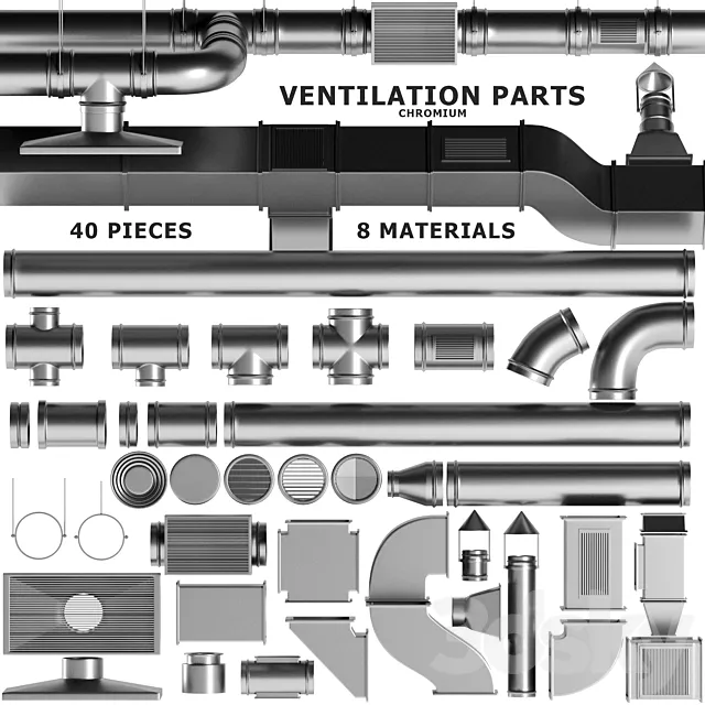 Parts Ventilation System Set 01 Free Download