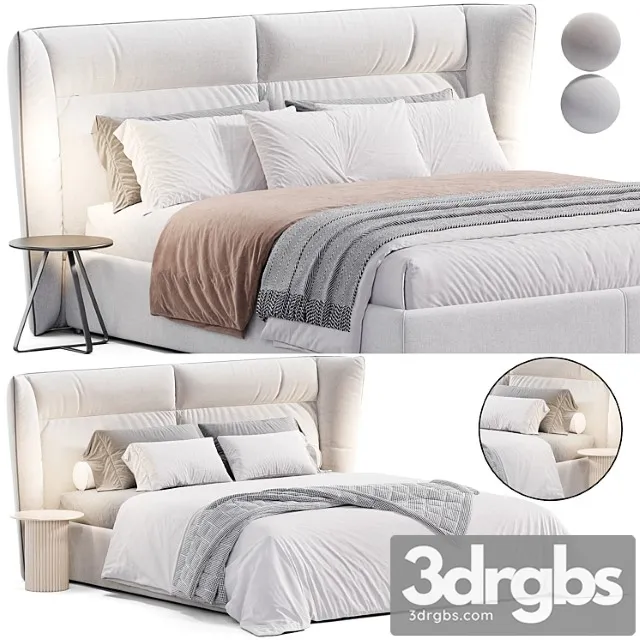 Pasodoble Bed By Lecomfort 1 3D Model Download Pasodoble Bed By Lecomfort 1 3D Model Download