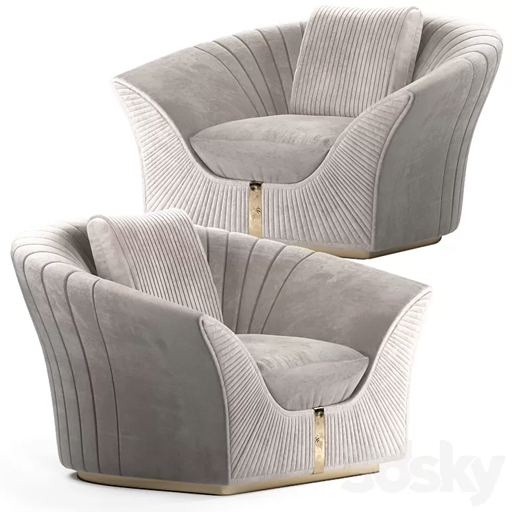 Passion Armchair | Giorgio collection 3D Model