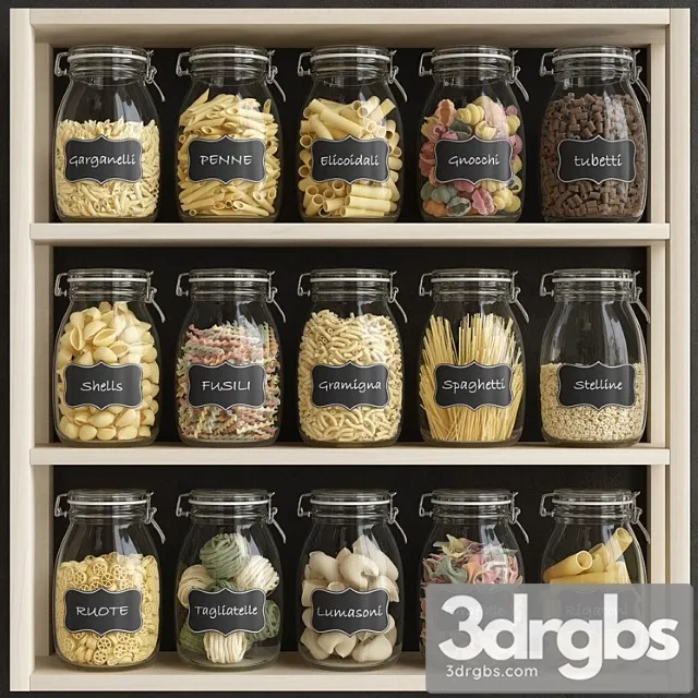 Pasta 3D Model Download