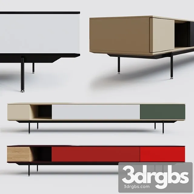 Pastoe landscape sideboard1 2 3D Model Download