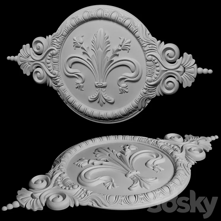 Patch 3D Model Patch 3D Model