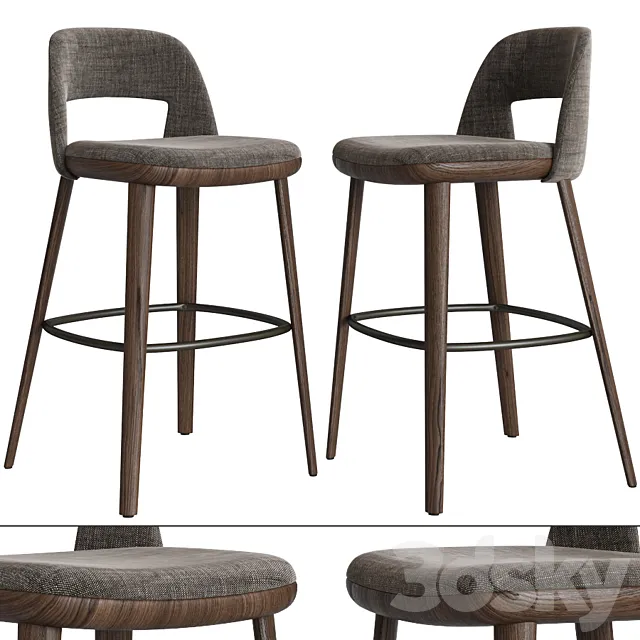 Path Bross barstool 3D Model