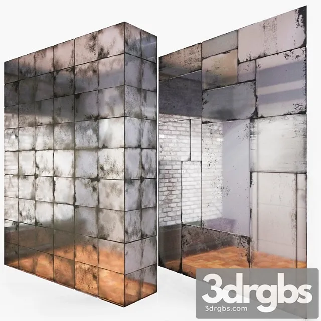 Patinated mirror 3D Model Download