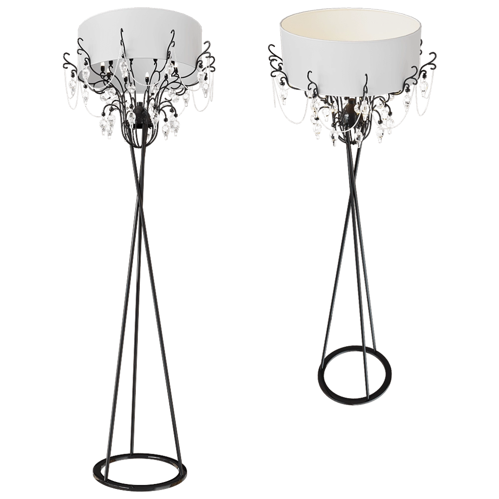 Patrizia Garganti – Floor lamp 3474 Baga 3D Model Patrizia Garganti – Floor lamp 3474 Baga 3D Model