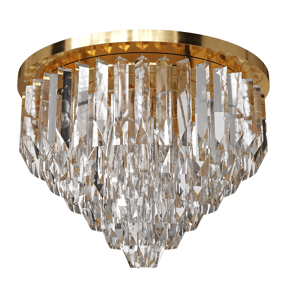 Patrizia Volpato  – Ceiling lamp Cristalli 5030/PL60 3D Model