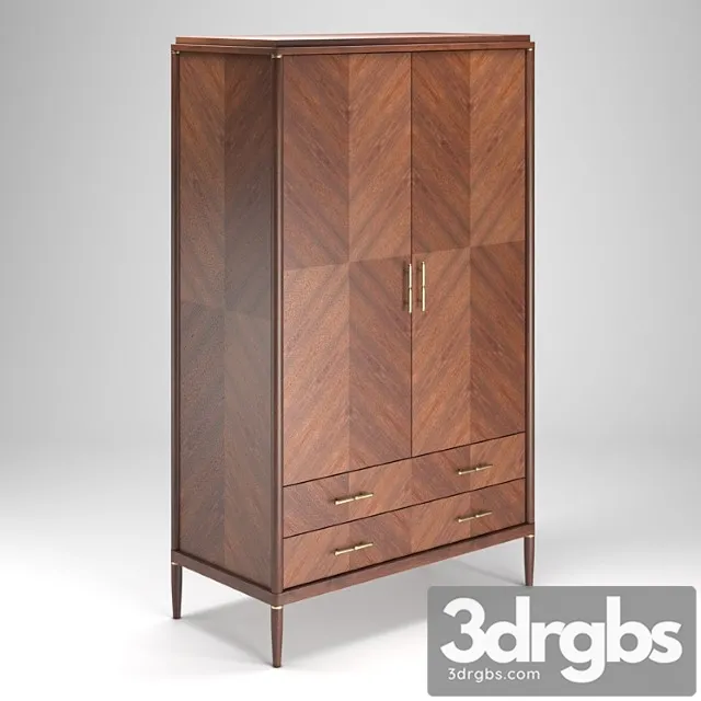 Pattern wardrobe with 2 blind facades and 2 drawers Pattern wardrobe with 2 blind facades and 2 drawers