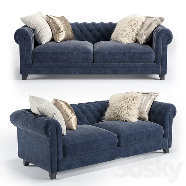 Patterson iii sofa 3D Model