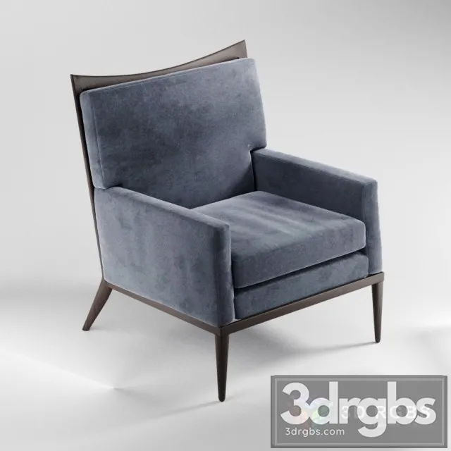 Paul McCobb Lounge Chair 3D Model Download