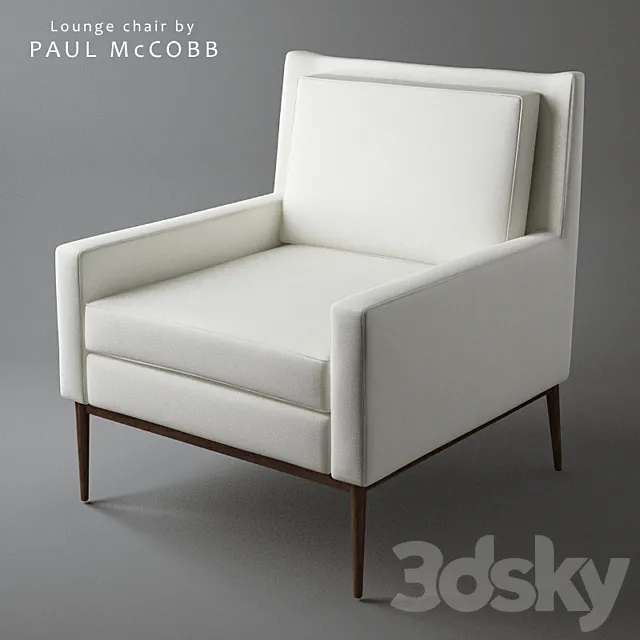 Paul McCobb Lounge Chair 3DModel Paul McCobb Lounge Chair 3DModel