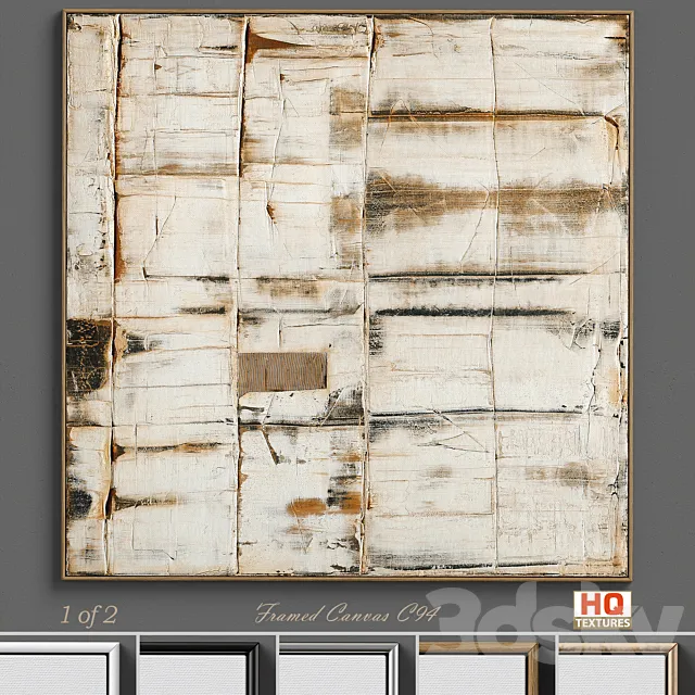 Paul Van Rij Wall Art C-94 3D Model