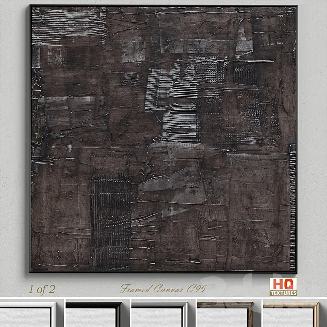 Paul Van Rij Wall Art C-95 3D Model