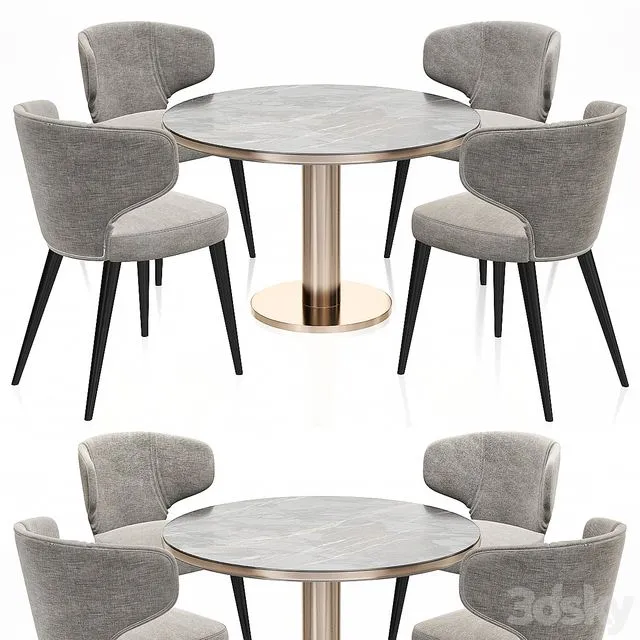 Paulo Antunes Cadeira York 3D Model